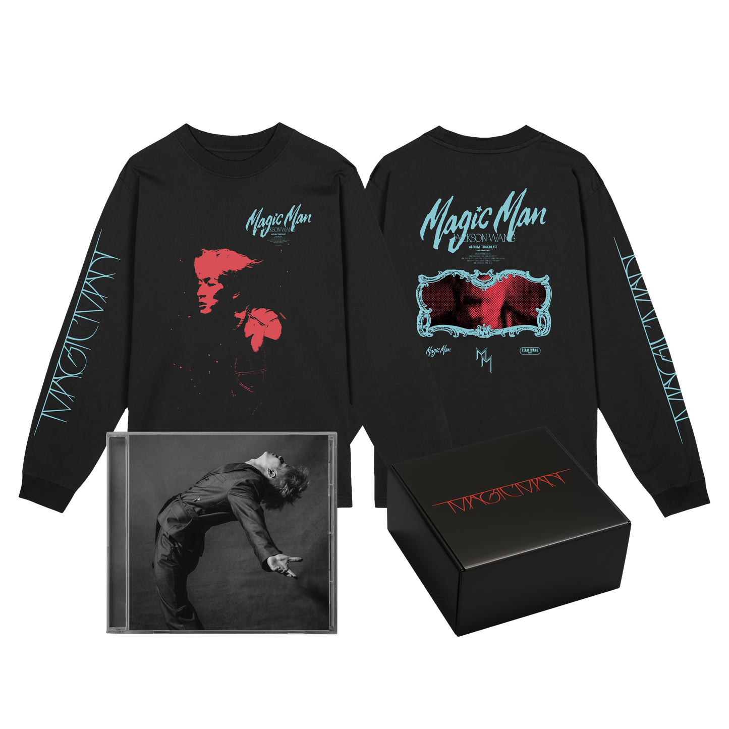 MAGIC MAN Collector's 02 CD + MM Cruel Longsleeve (Black) Box Set