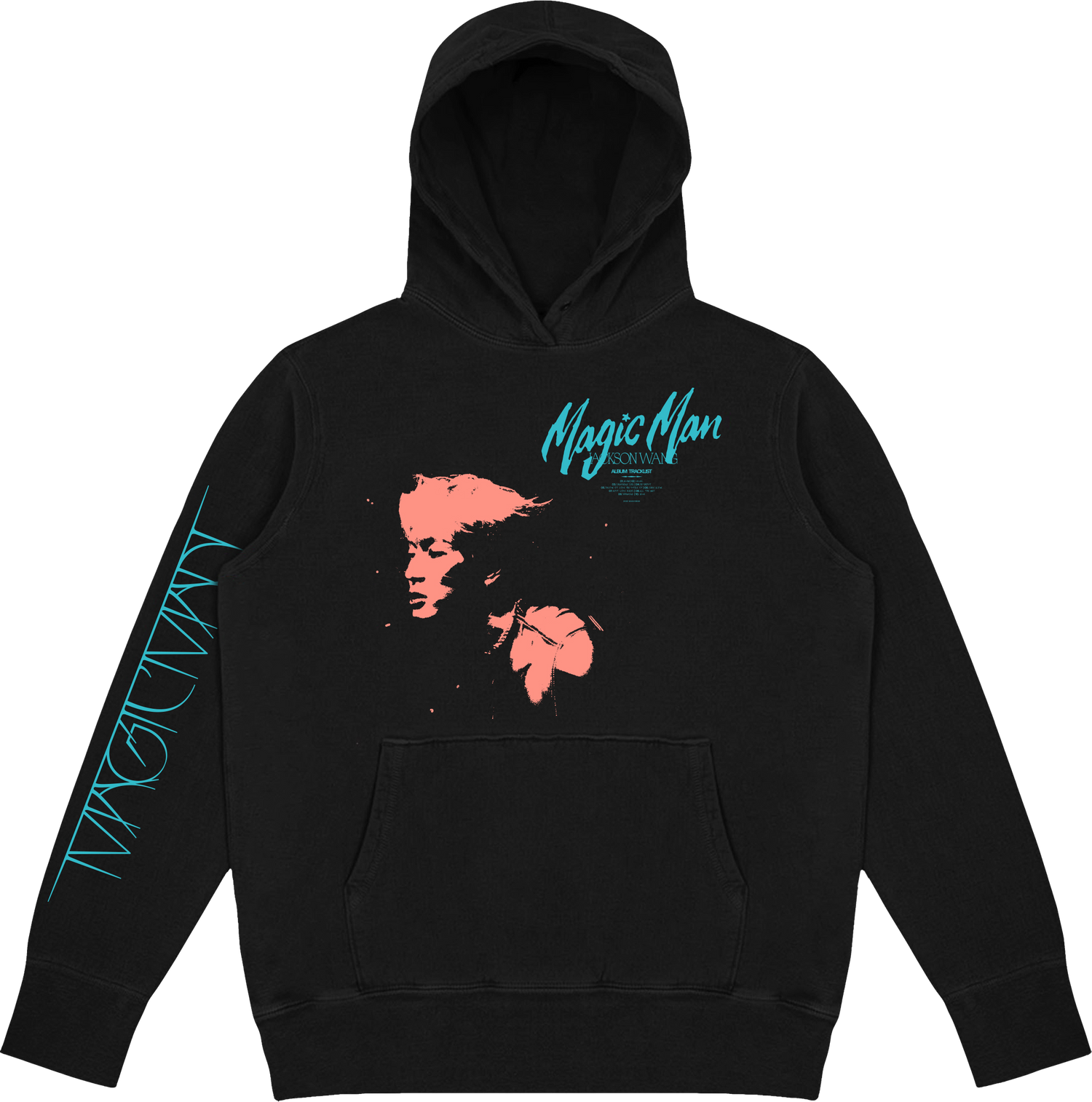 Jackson Wang Magic Man Tour Hoodie (Black）